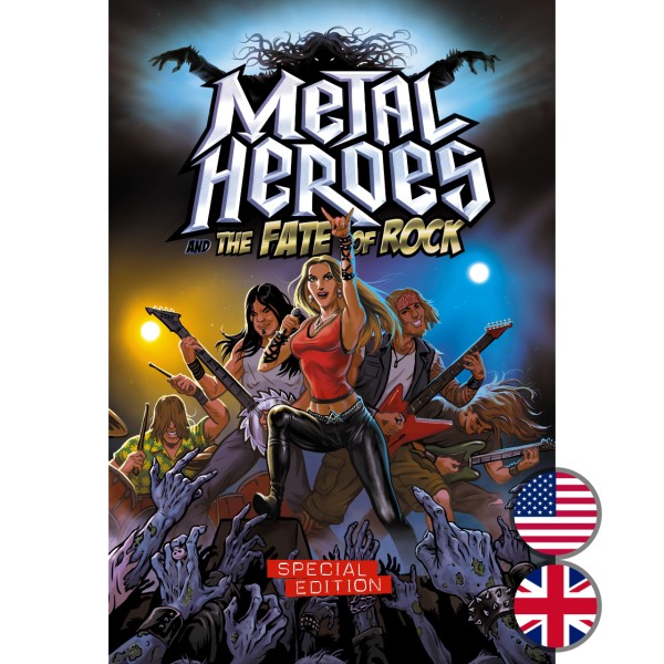 Metal Heroes and the Fate of Rock - A Rock/Comedy Gamebook [ENGLISH] SPECIAL EDITION